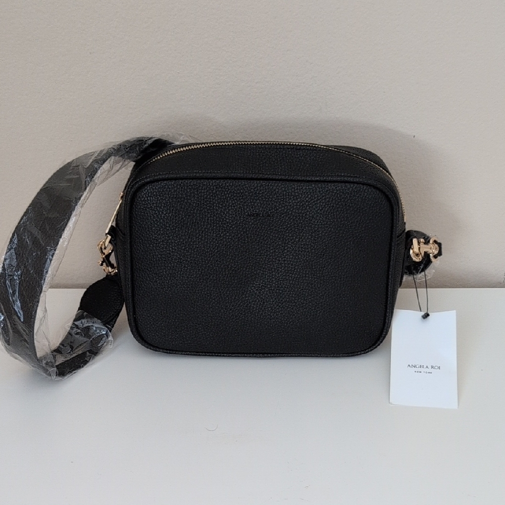 Angela Roi Grace Black Crossbody Bag